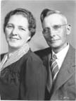 Edith Frye and Grandfather Standish